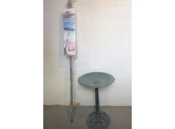 Telescoping Roof Rake And Bird Bath