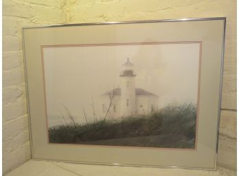 Lighthouse Photo Framed Print