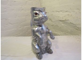 Arthur Court Metal Rabbit Water Pitcher