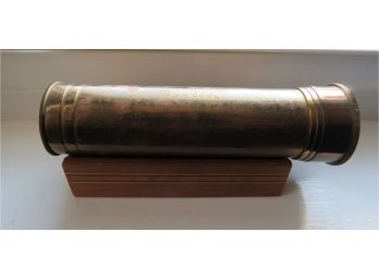 Vintage Van Cort Brass Kaleidoscope