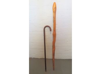 Wood Walking Stick And Cane