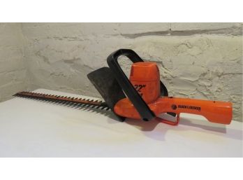 Black And Decker 22' Hedge Trimmer