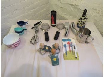 Lots Of Kitchen Gadgets Tools