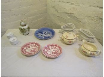 Pink Willow & Assorted Kitchen China