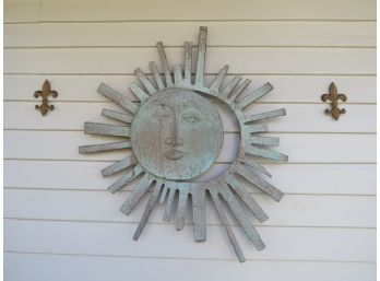 Outdoor Garden Metal Sun Decor