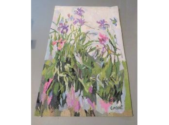 Monet Art Wool Area Rug Wall Hanging