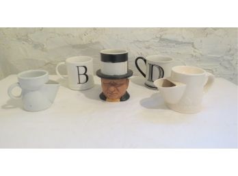 Ceramic Mugs WC Fields Shaving Mugs