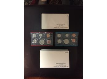 13 Sets Of 1972 UC Proof Sets.  2 Sets In Each Envelope