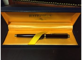 Waterman Ideal Ball Point  Pen  In Saks Fifth Ave Box