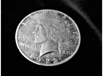 1922 P U.S. Peace Silver Dollar