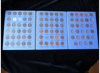 Complete U.S. Lincoln Penny Set #2 1941-1964 D, Whitman Folder