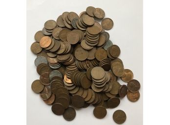 Bag Of Pennies Not Looked Through