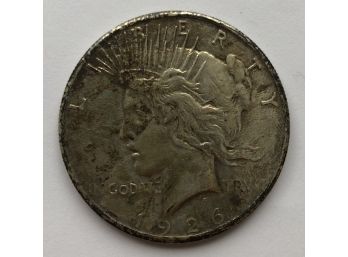 1926 Peace Dollar