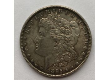 1885 Morgan Silver Dollar