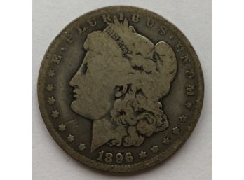 1896 O Morgan Silver Dollar