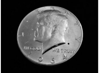 1964 P U.S Kennedy Silver Half Dollar