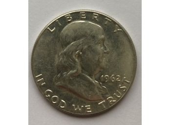 1962 UNC Franklin Half Dollar