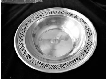 Sterling Silver Bowl, 2.57 Troy Oz., 'Pilgrim'  Makers Mark