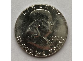 1963 Franklin Half Dollar (UNC Proof)