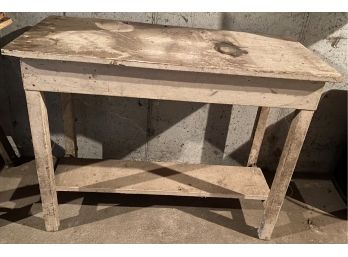 Wooden Utility Table