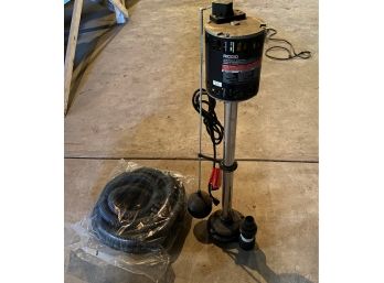 Like New Rigid 1/2 H.p Sump Pump