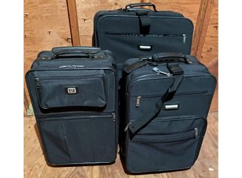 Three Piece Black Luggage