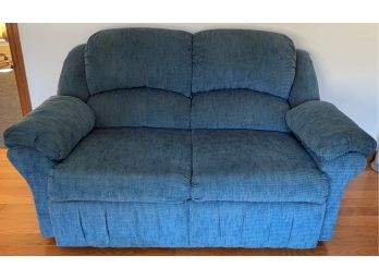 Blue Loveseat