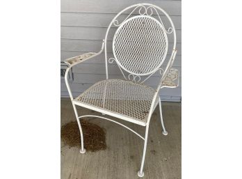 Metal Mesh Arm Chair