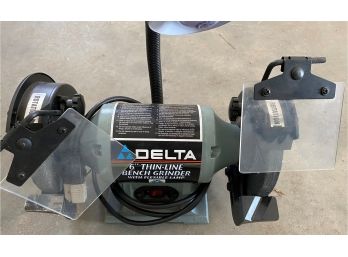 Like New Delta 6' Thin Line Bench Grinder