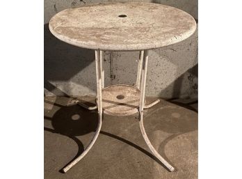 1950's Metal Garden Table