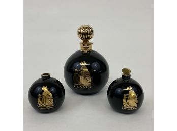 Lanvin Parfums Vintage Bottles
