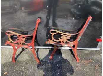 Cast Iron Bench Side Pieces