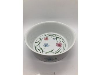 Jacqueline The Tuscany Collection Floral Dog Bowl