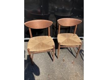 Pair Of Danish Mid Century Modern Chairs