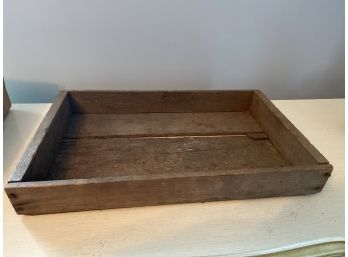 Vintage Wooden Box Crate