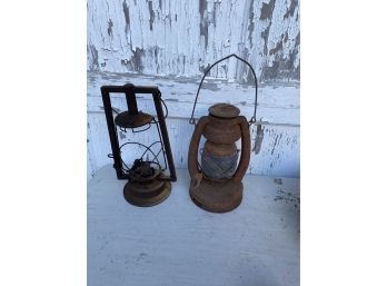 Pair Of Antique Lanterns