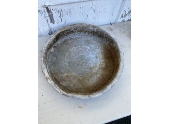 Shallow Galvanized Steel Wash Pan Basin