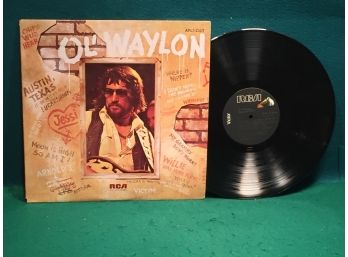 Waylon Jennings. Ol' Waylon On RCA Victor Records. Vinyl Is Near Mint.