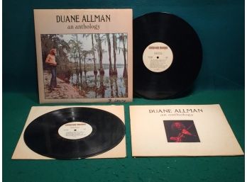 Duane Allman. An Anthology On Capricorn Records. Double Vinyl Is Very Good Plus Gatefold Jacket Is Very Good.