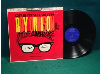 Roy Orbison. Orbiting With Roy Orbison On Design Records. Stereo Vinyl Is Near Mint.