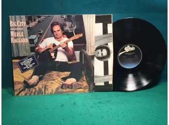 Merle Haggard. Big City On Epic Records. Stereo Vinyl Is Very Good Plus.