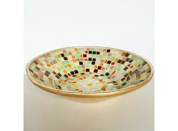 60s Vibrant 10' Mosaic Bowl