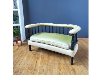 Vintage Hollywood Regency Style Settee