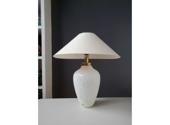 Vintage Murano Glass Lamp Made In Italy For Scandanavian Gallery