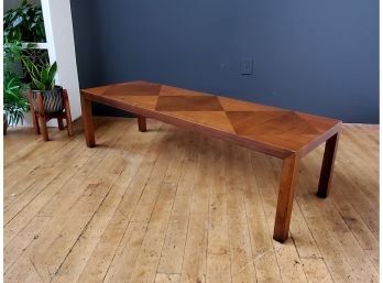 1969 Lane Solid Wood Diamond Top Coffee Table