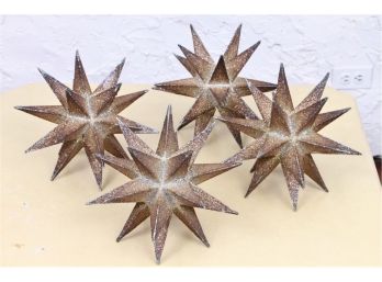 Set Of Four Pointed Stars