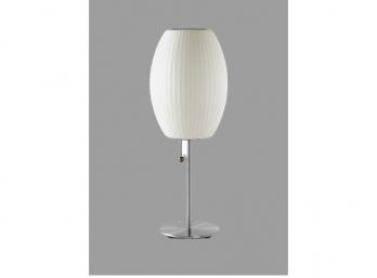 George Nelson Bubble Lamp (Cigar Lotus Table Lamp) - Currently Retails For $595