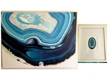 Geode Art Grouping 1 - Canvas And Frame