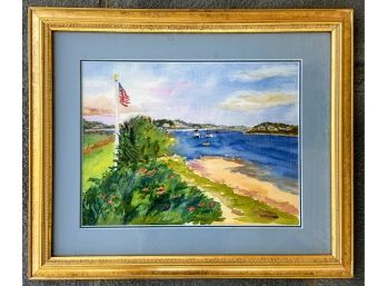 Shannon Close Griscom Signed Watercolor