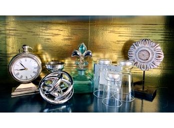 Clocks, Votives, Decor And More......